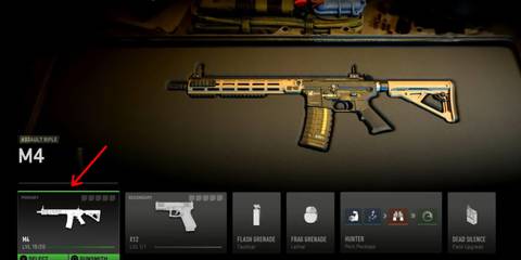 Call of Duty Modern Warefare 2 Beta Change Primary Weapon
