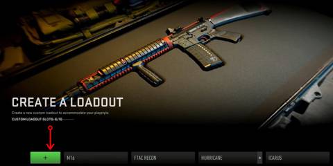 Call of Duty Modern Warefare 2 Beta Create a Loadout