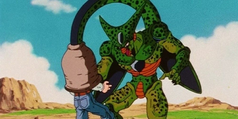 Cell Absorbs Lapis (Android 17) – Dragon Ball Z