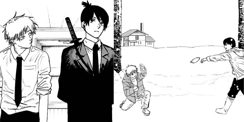 Chainsaw Man Aki And Denji Brothers