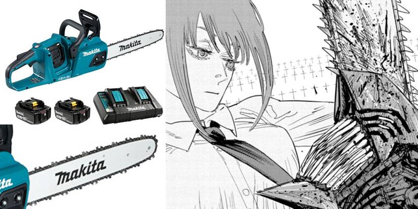Chainsaw Man Makima And Makita Power Tool Brand
