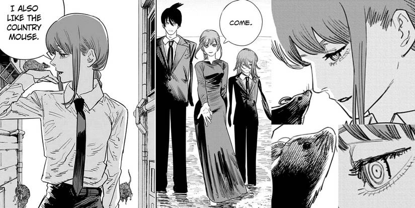 Chainsaw Man Makima Controlling Humans Devils And Animals