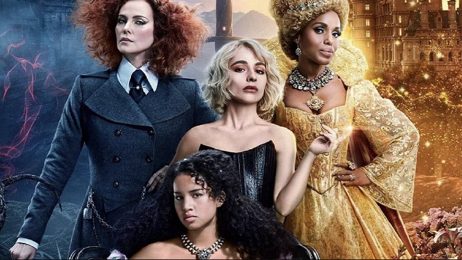 Charlize Theron Kerry Washington Sophia Anne Caruso Sofia Wylie The School of Good and Evil