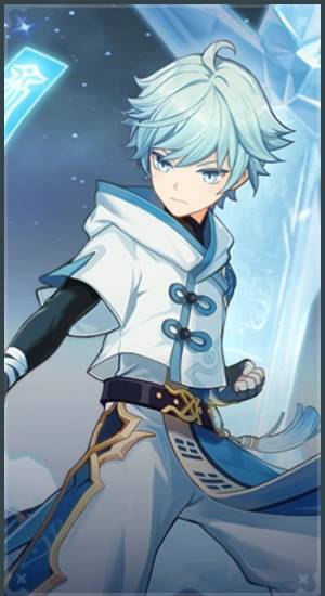 Chongyun Hangout Card Genshin Impact