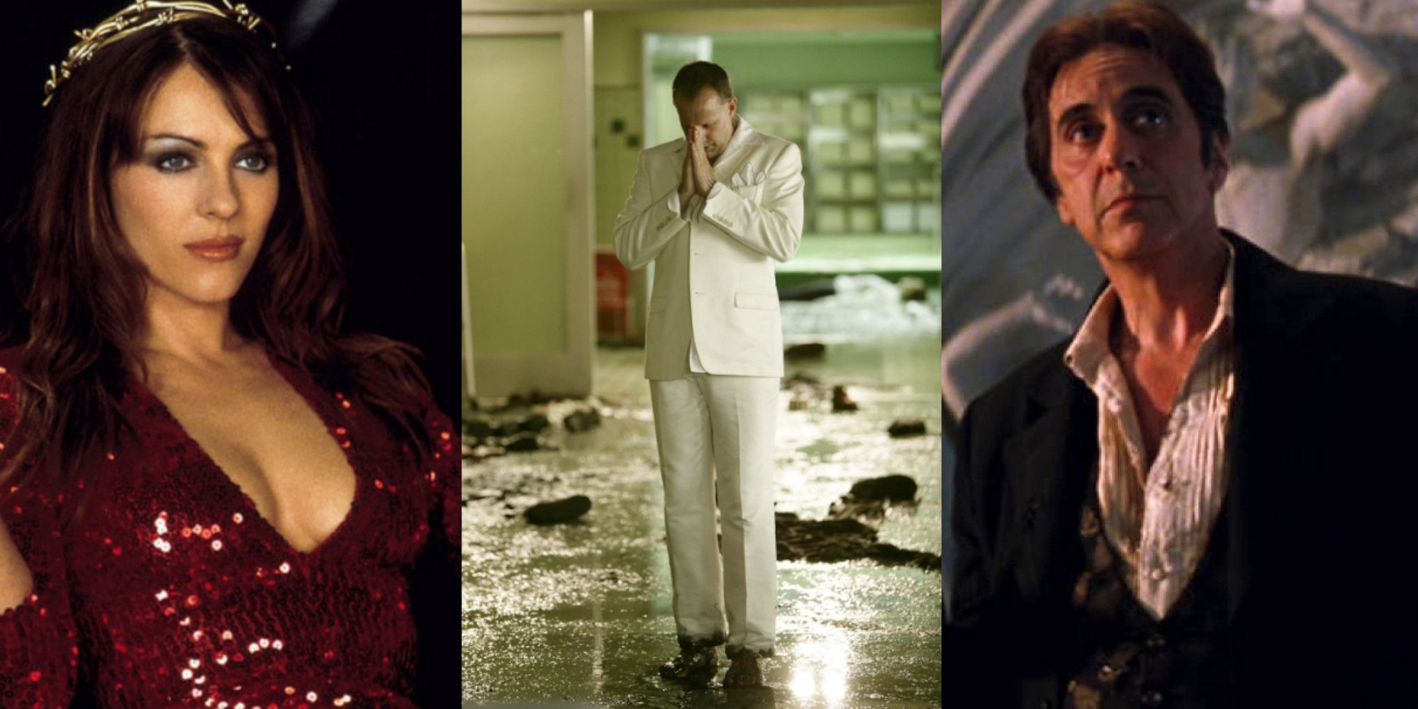 Cinematic Fashion Icons Lucifer Bedazzled, Constantine, Devil's Advocate