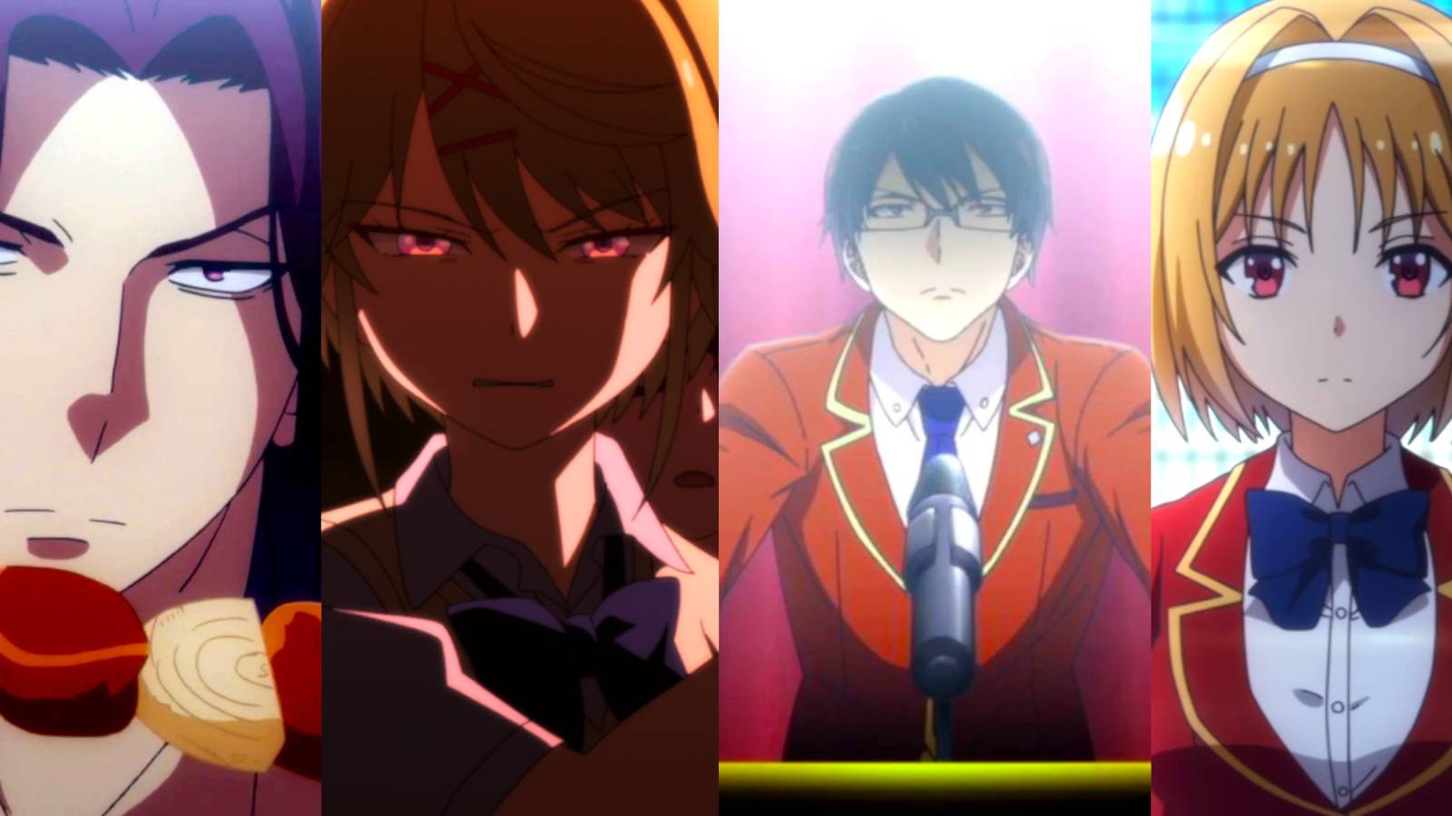 Classroom of the Elite Ryuen Kakeru, Shiho Manabe, Manabu Horikita, Kikyō Kushida