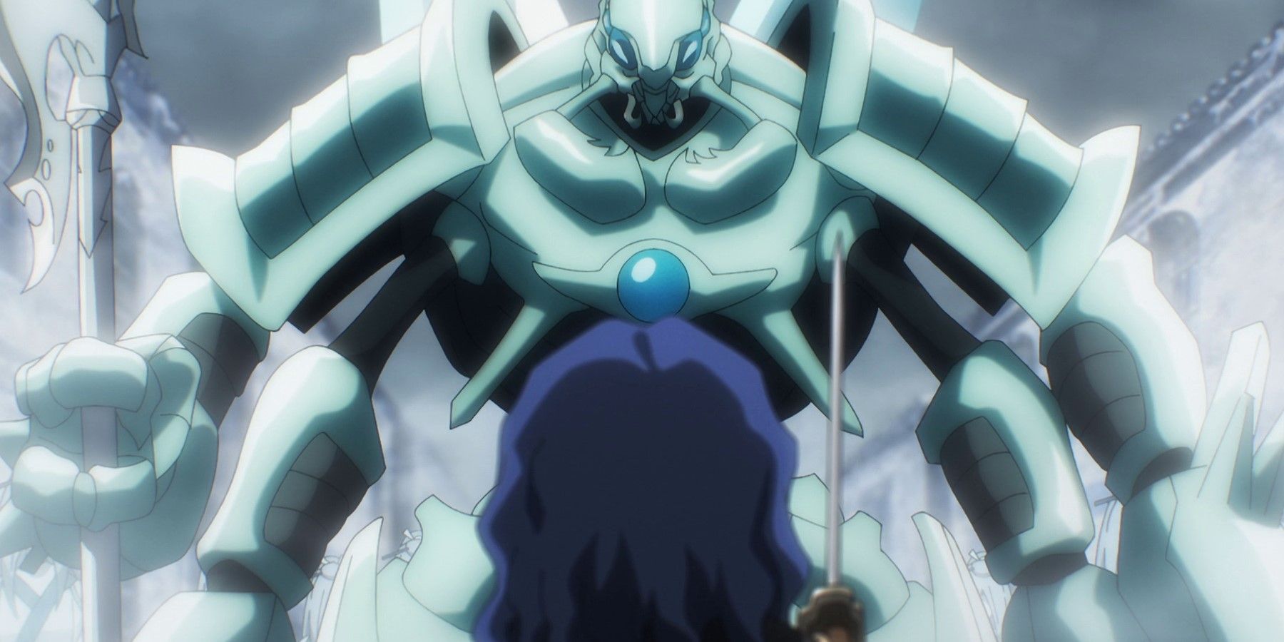 Overlord season 4 episode 12: Cocytus and Aura begin their attack