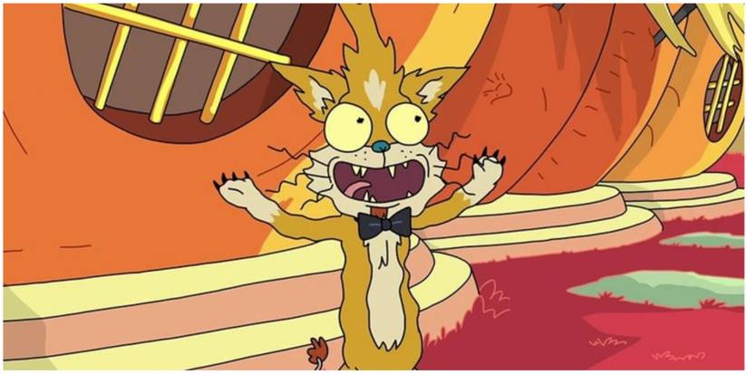 Squanchy Meeting Rick On Another Planet
