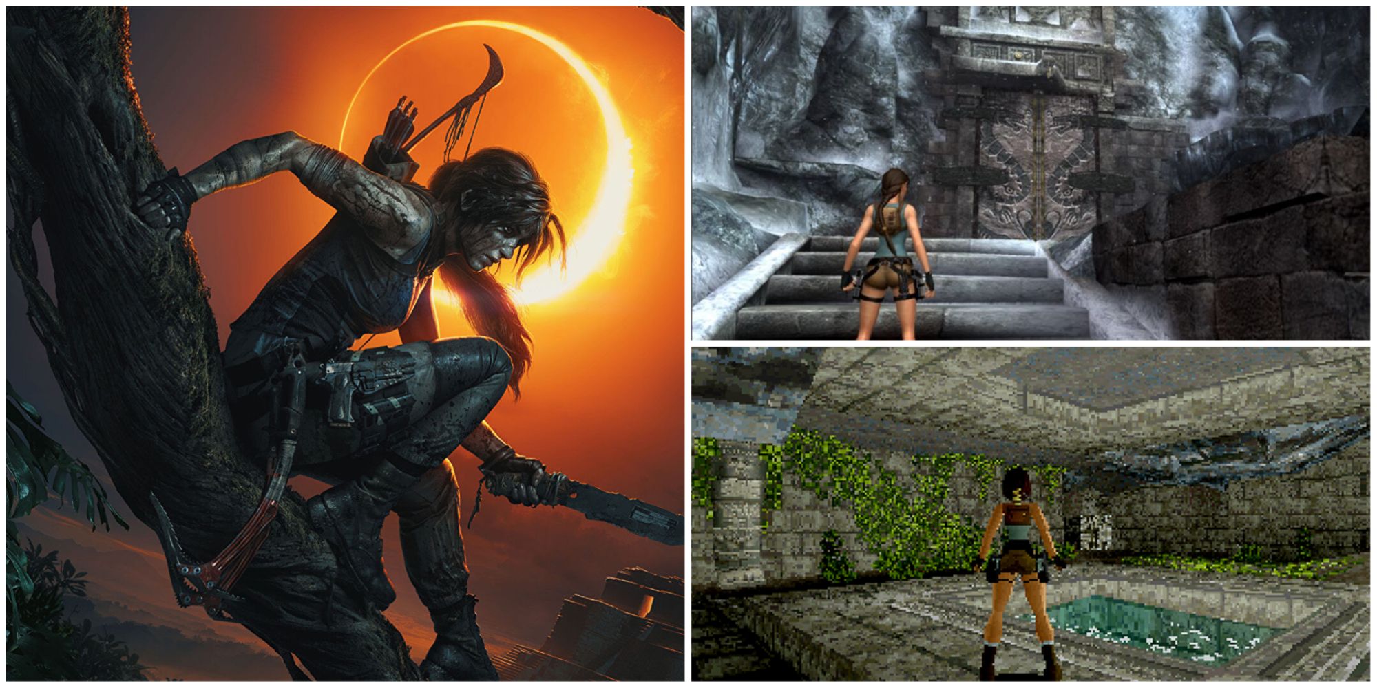 Rise of the Tomb Raider, Tomb Raider 1996 and Anniversary