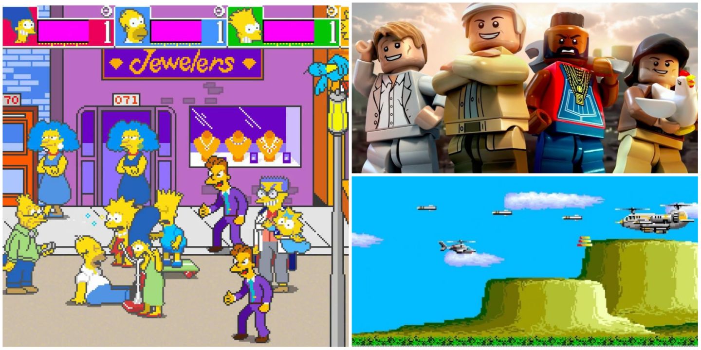 The Simpsons Arcade Gameplay, Lego Dimensions The A-Team, Airwolf Gameplay
