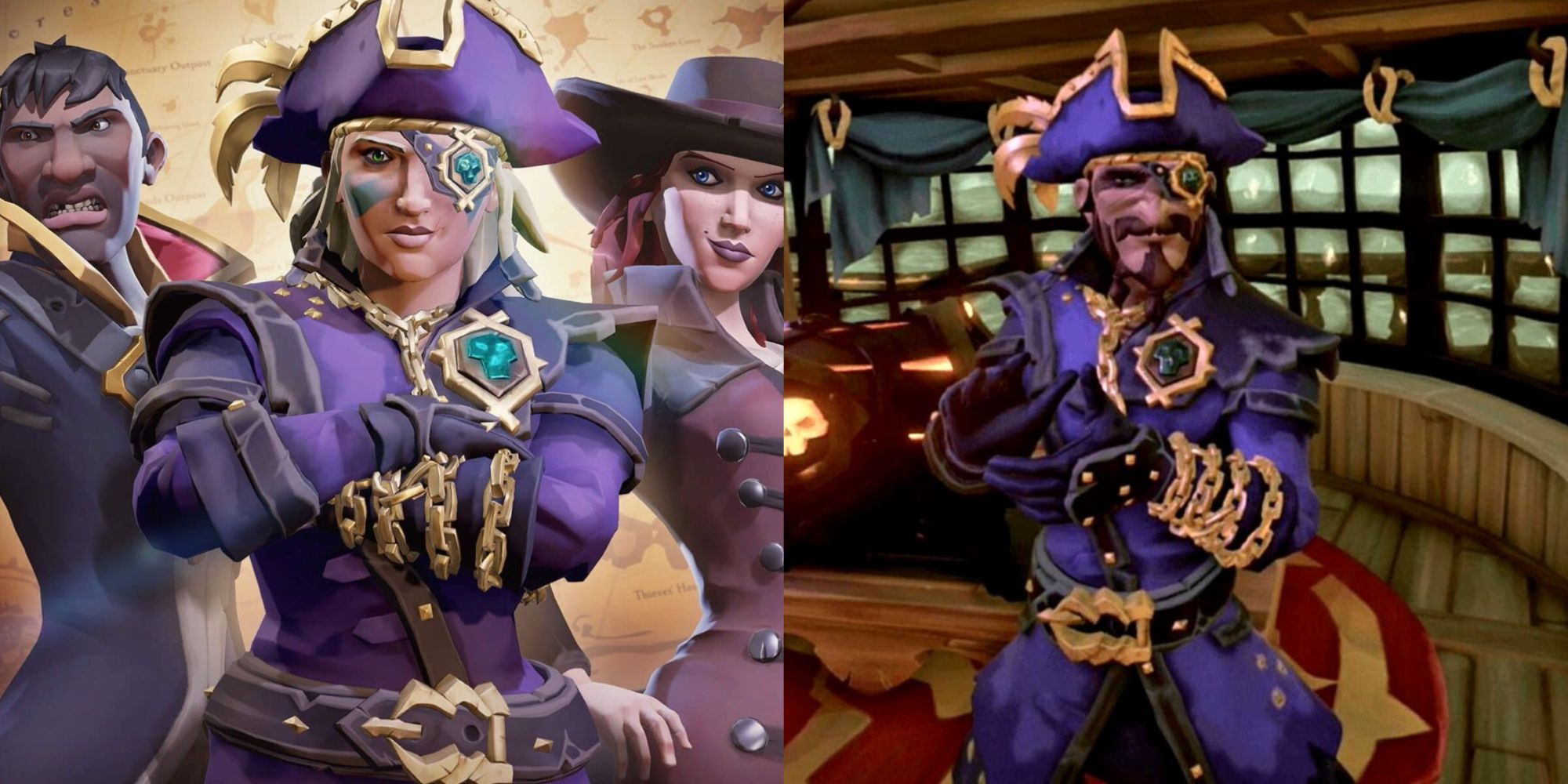 The Legendary Outfit Set For Pirate Legends In Sea Of Thieves