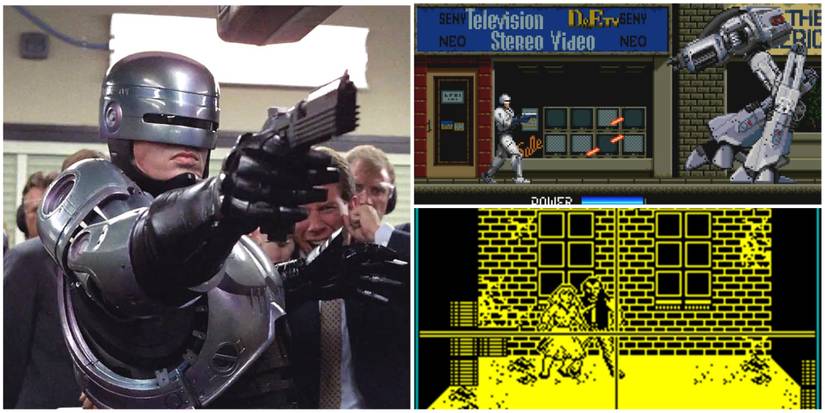 RoboCop Movie, RoboCop Arcade Gameplay & RoboCop ZX Spectrum Gameplay