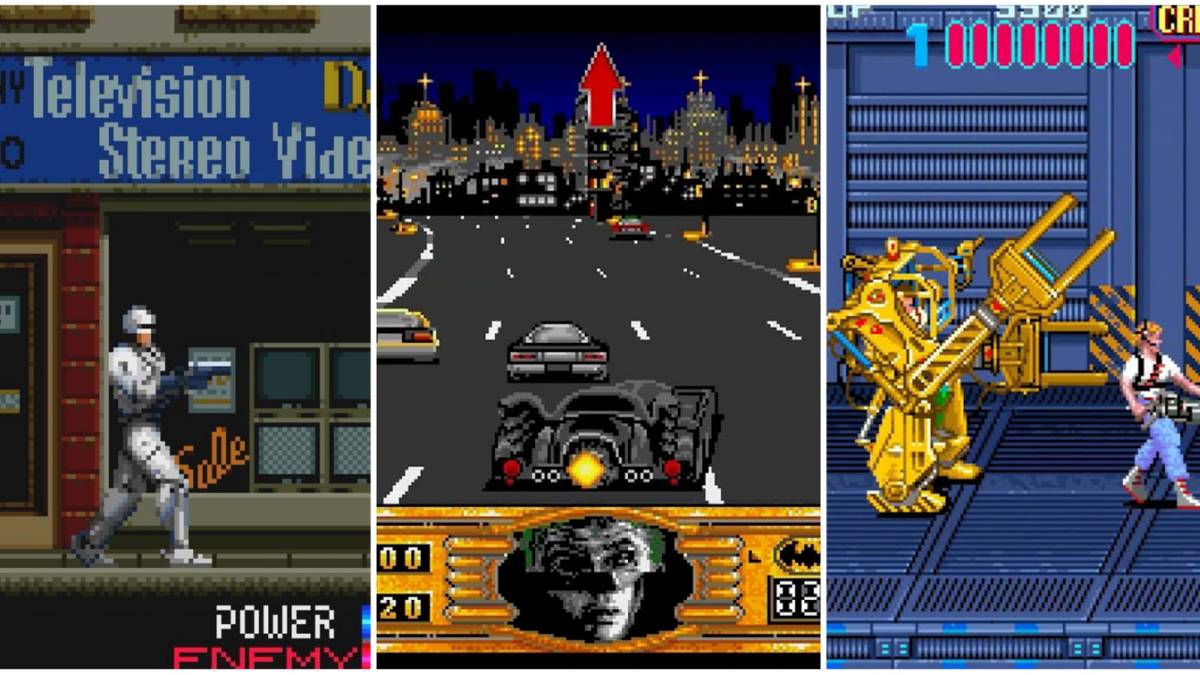 RoboCop Arcade, Batman Amiga, Aliens Arcade Gameplay