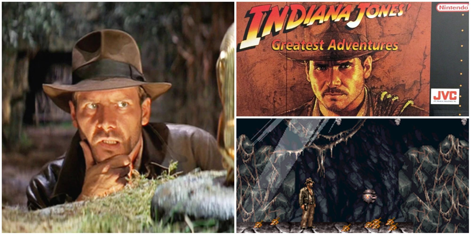 Indiana Jones Raiders Of The Lost Ark, Indiana Jones's Greatest Adventures Cover Art, Indiana Jones's Greatest Adventures Gameplay