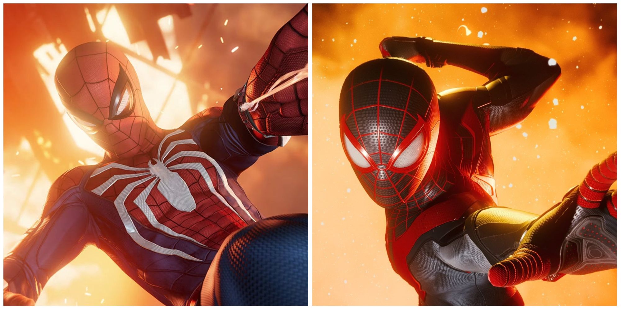 Marvel's Spiderman v. Spiderman: Miles Morales -  Which Game Is Better? Peter Parker Miles Morales