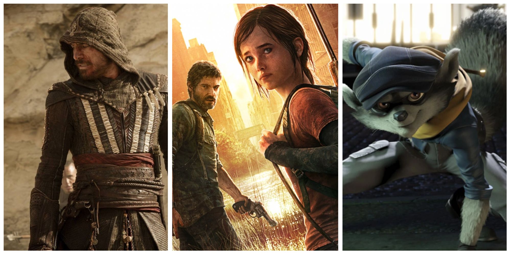 assassin's creed movie, the last of us, sly cooper movie