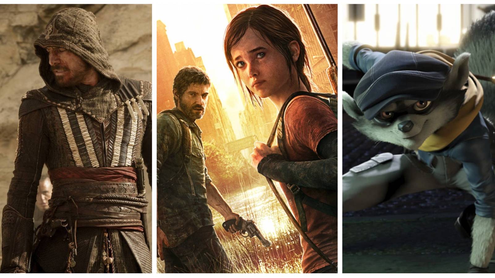 assassin's creed movie, the last of us, sly cooper movie