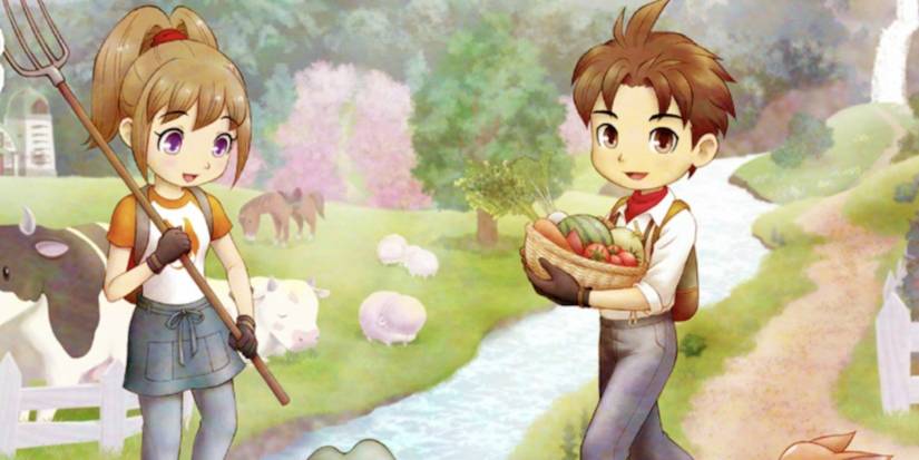 Story of Seasons: A Wonderful Life official art.