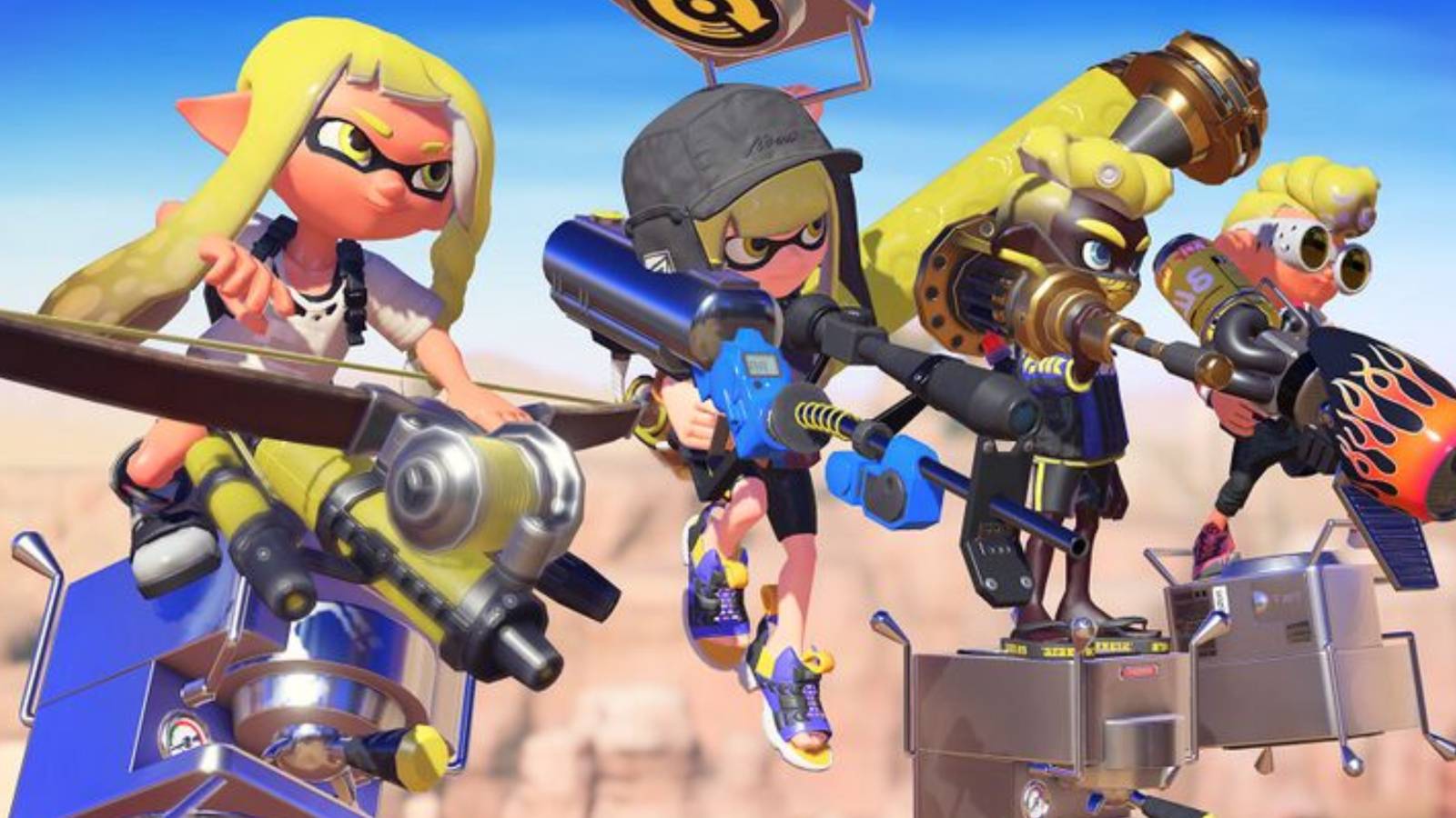 Splatoon 3 promotional screenshot.