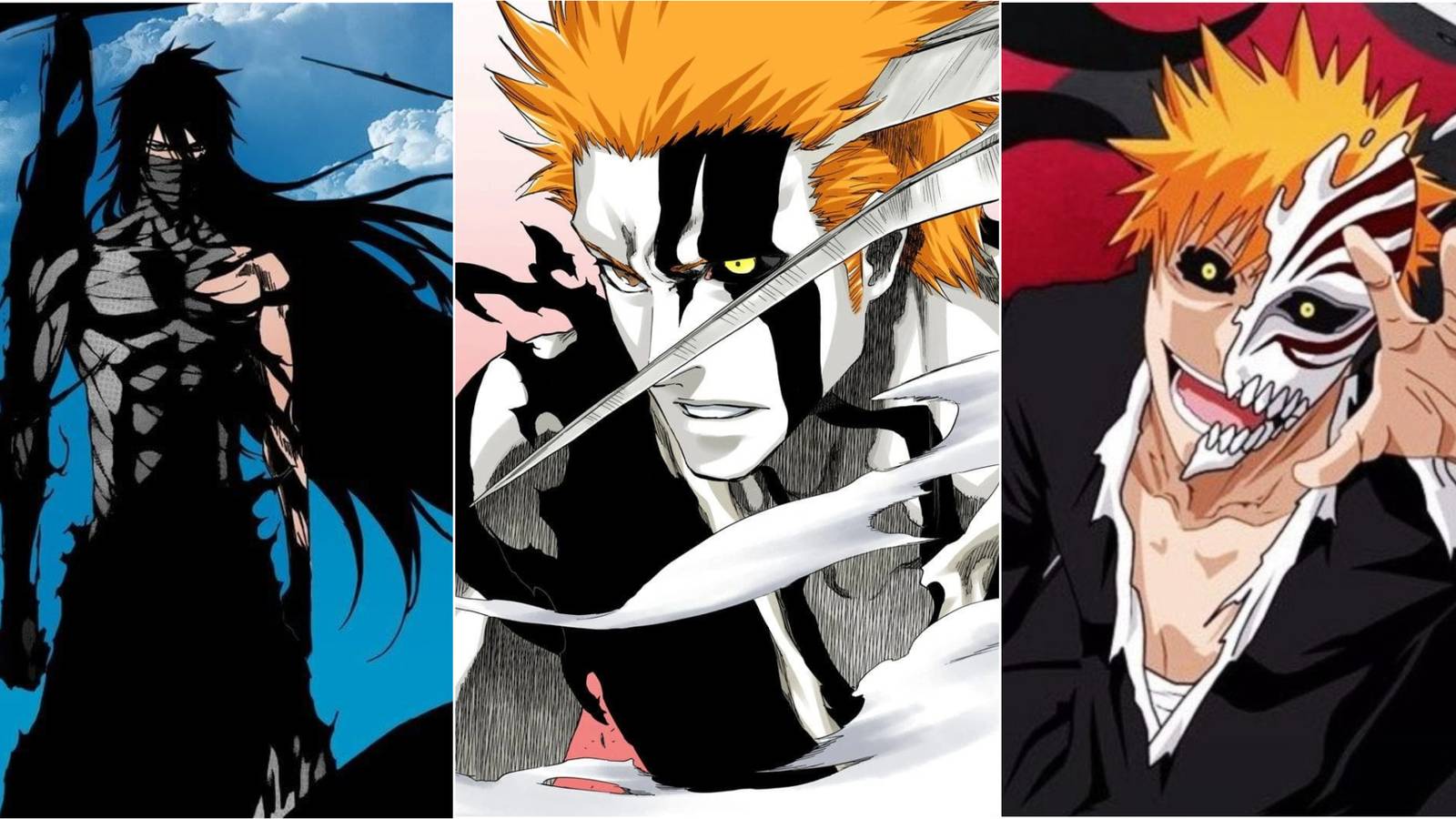 Bleach: Ichigo's Strongest Forms, Ranked, image size:1600x900