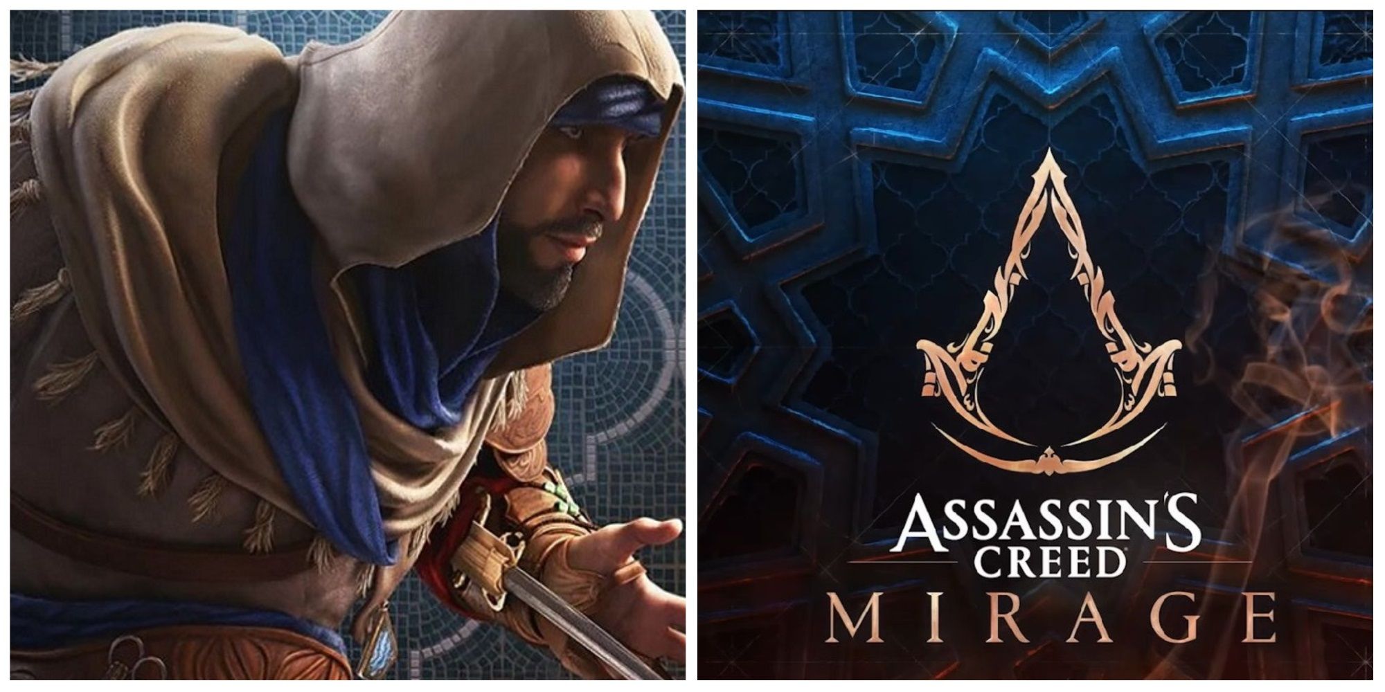 Assassin's Creed: Mirage Basim and Logo