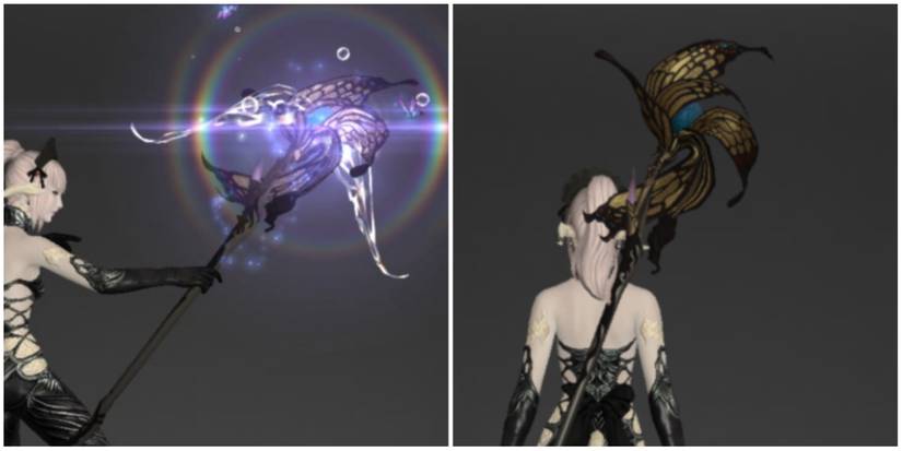 the black mage weapon from the fae's crown set