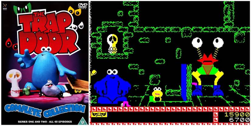 The Trap Door DVD Cover Art, The Trap Door ZX Spectrum Gameplay