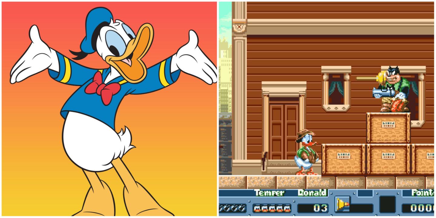 Donald Duck, Quack Shot Sega Genesis Gameplay