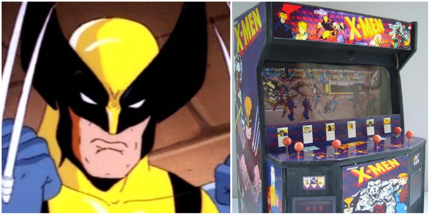 Wolverine X-Men Cartoon, X-Men Arcade Cabinet