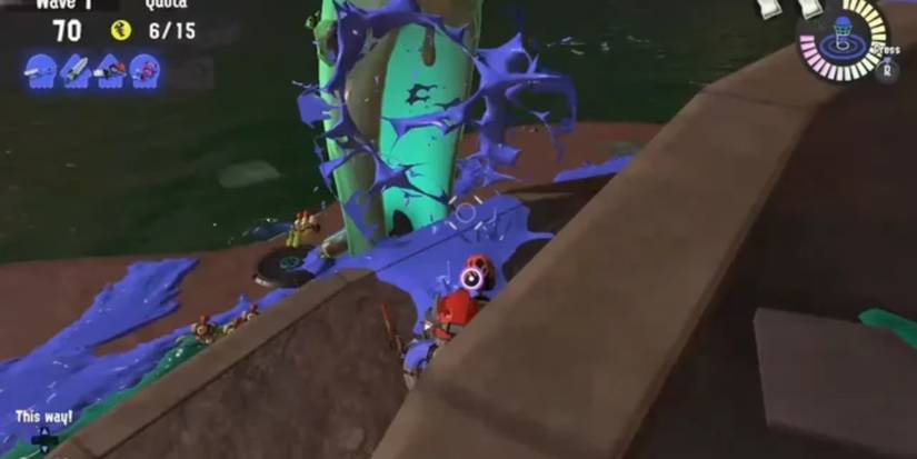 Throwing ink at mudmouth.