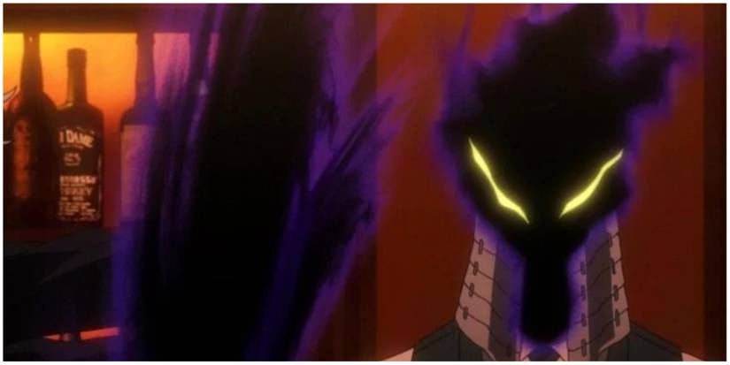 Kurogiri Preparing To Use Warp Gate  In The League Of Villains Hideout