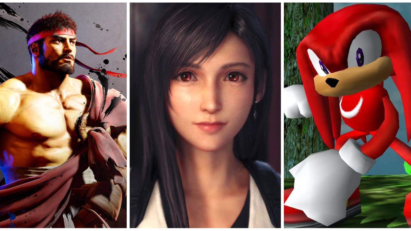 8 Strong Game Characters Who Fight With Their Bare Hands Ryu Tifa Knuckles