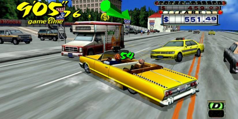 Crazy Taxi gameplay