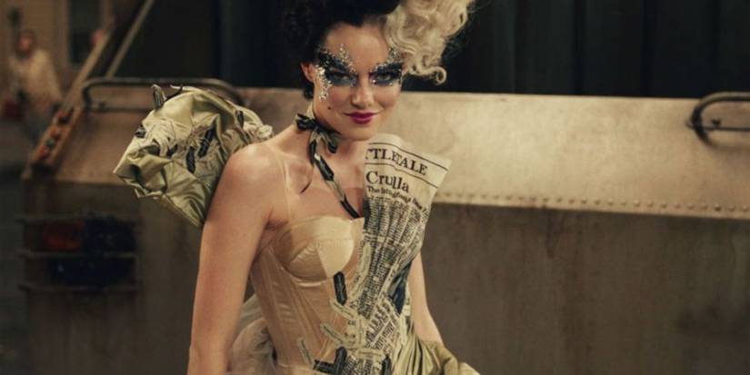 Cruella garbage dress