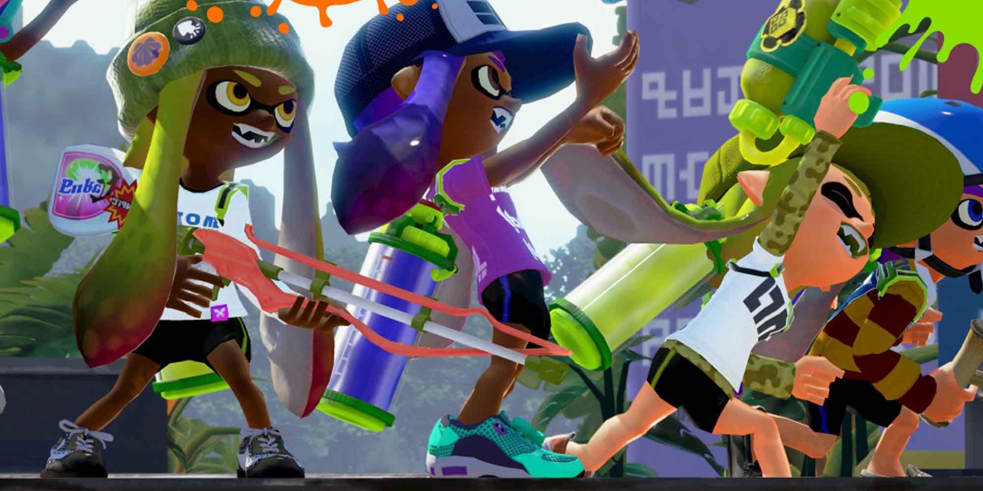 The Cyan Trainers shoes in Splatoon 3