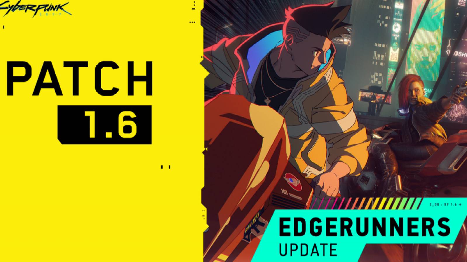 Cyberpunk 2077 Edgerunners Update 1.6