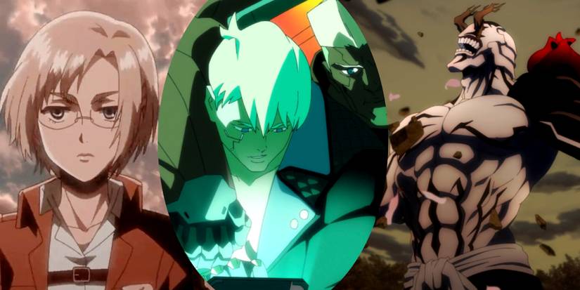 Cyberpunk Edgerunners Familiar voices Dorio Hanami: Jujutsu Kaisen Rico Brzenska Attack on Titan Netflix Crunchyroll