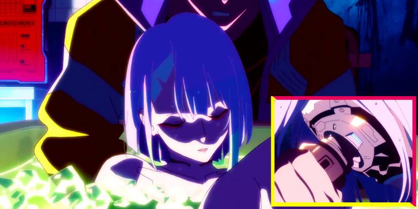 Cyberpunk Edgerunners Lucy Pass Out