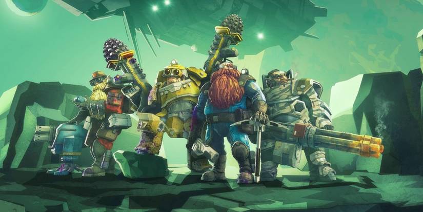 fighters in Deep Rock Galactic