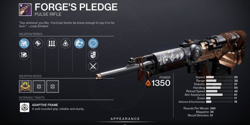Destiny 2 Forges Pledge