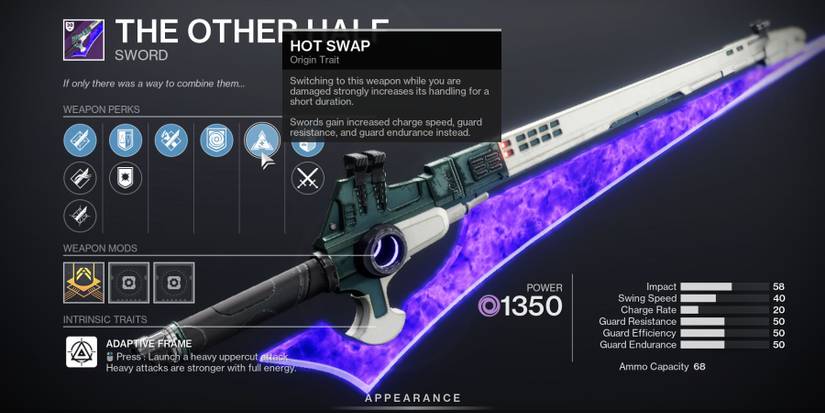 Destiny 2 The Other Half Sword