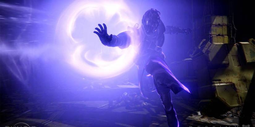 Destiny 2 Warlock Using Void