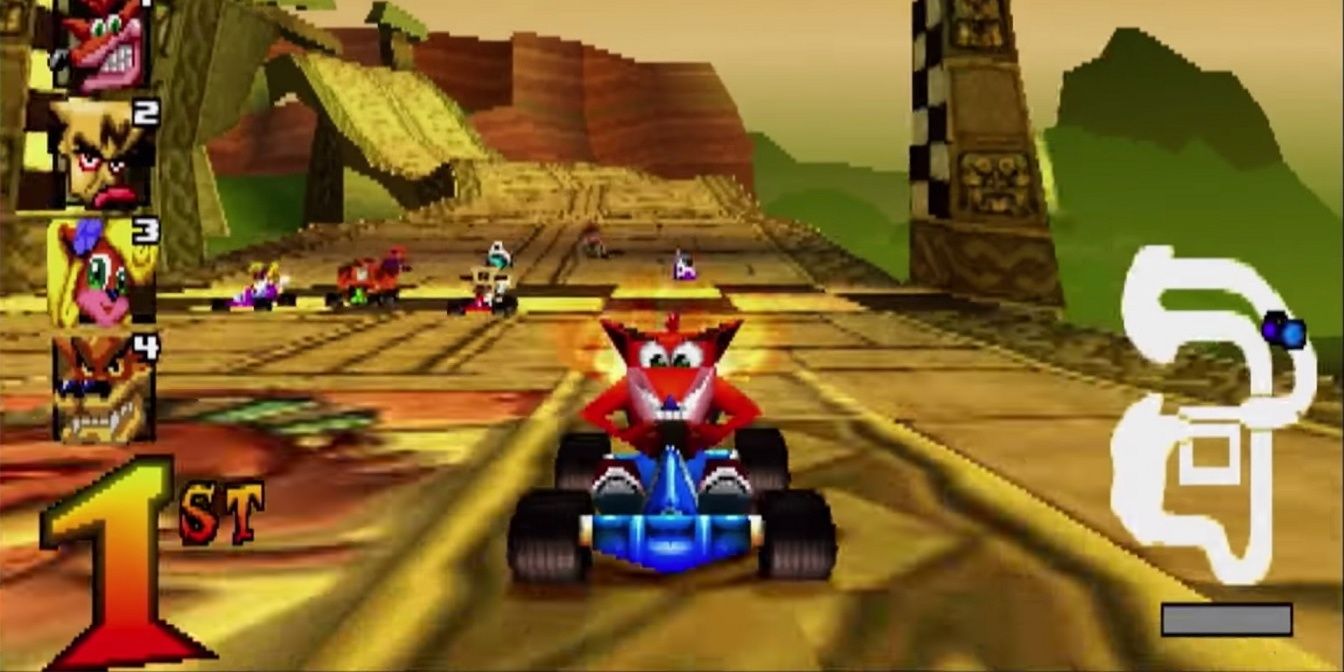 Различные спин-оффы — Crash Team Racing 