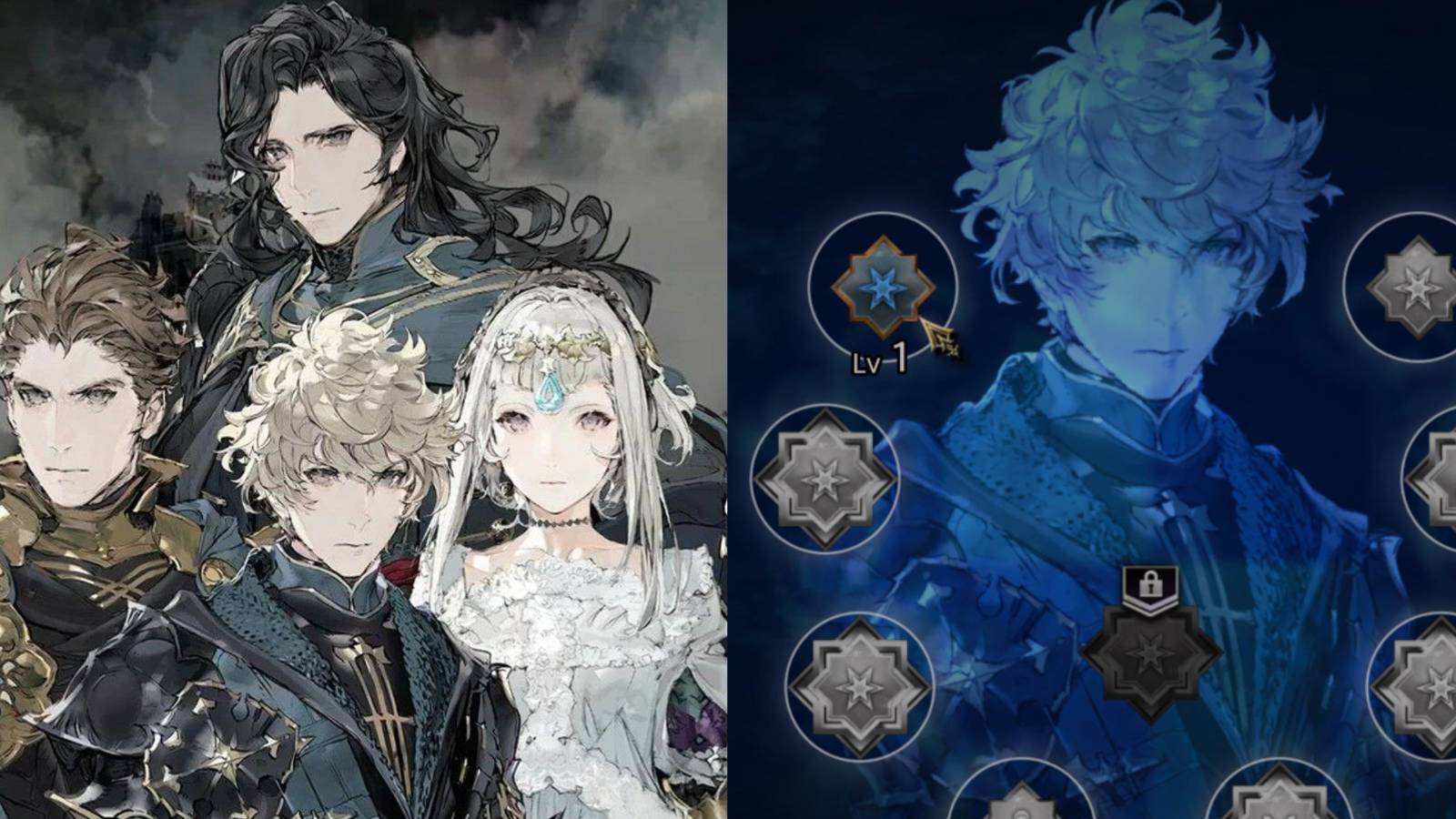 DioField Chronicle Key Art main characters - AP screen