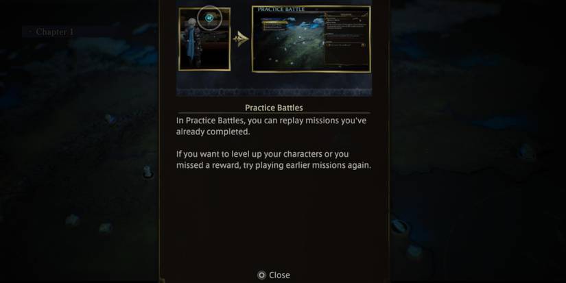 DioField Practice Table notification