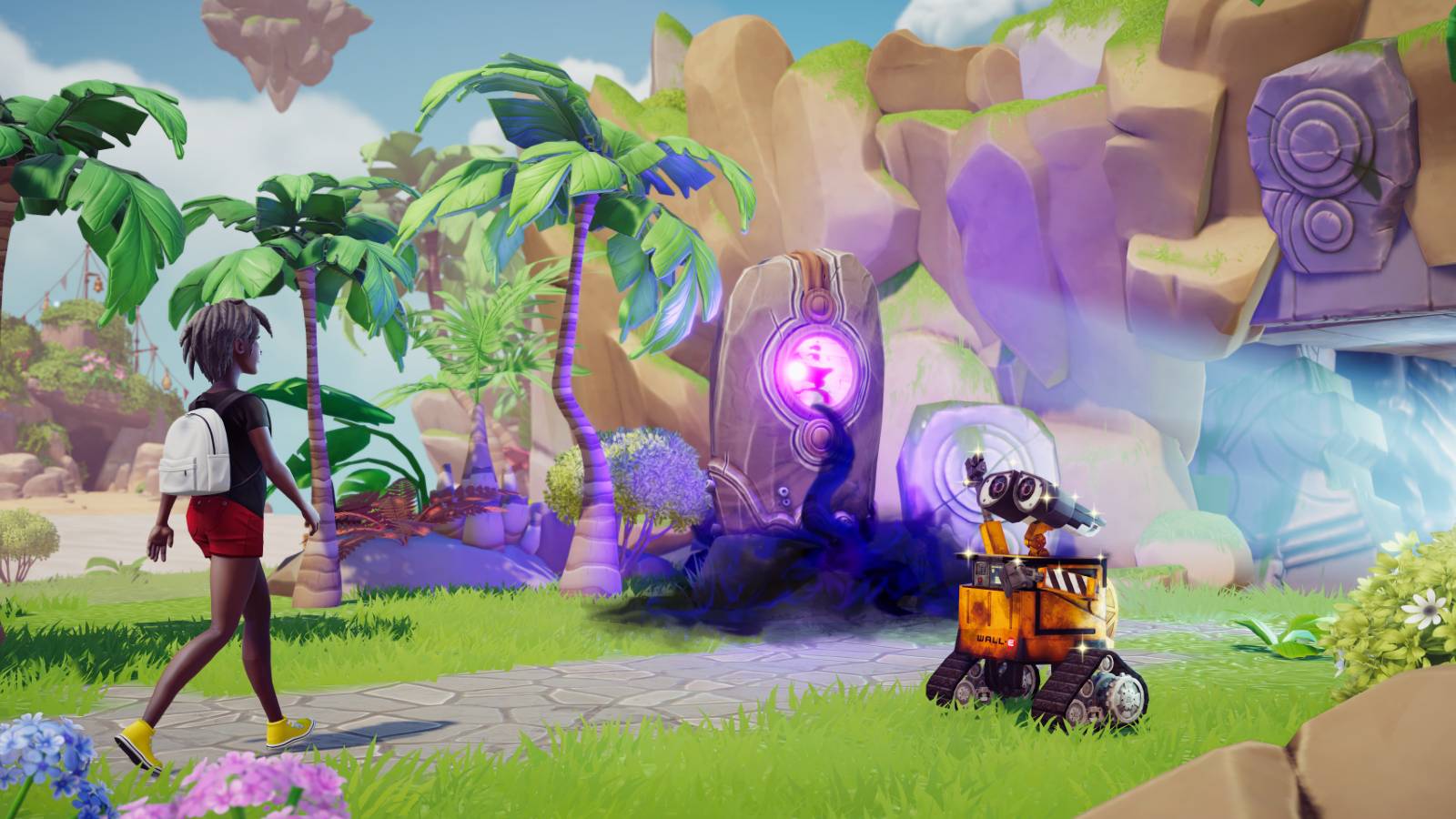 Disney DreamLight Valley Animal Crossing Scene