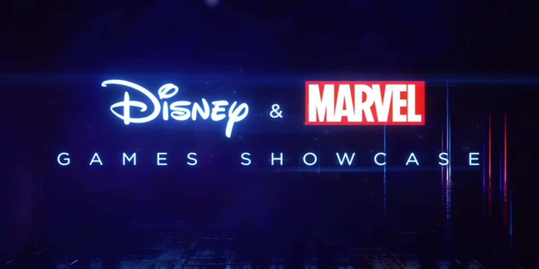 Disney Marvel Games Showcase opening logo