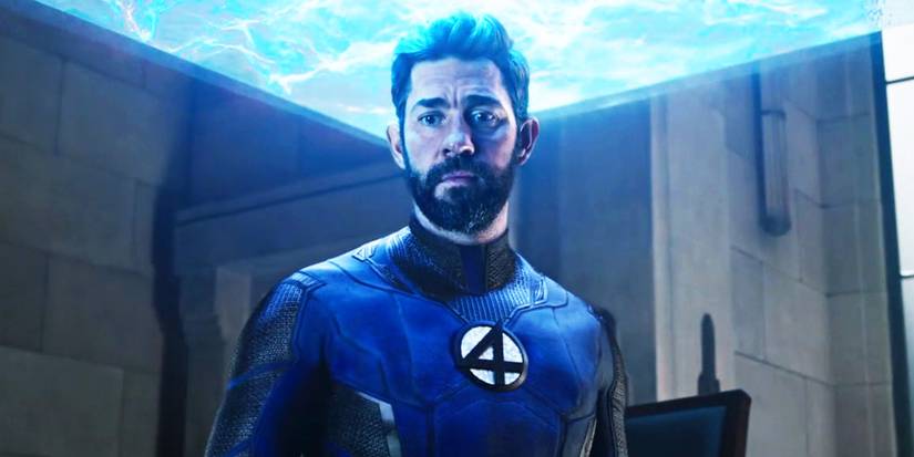 John Krasinski appearing as Reed Richards in Multiverse of Madness