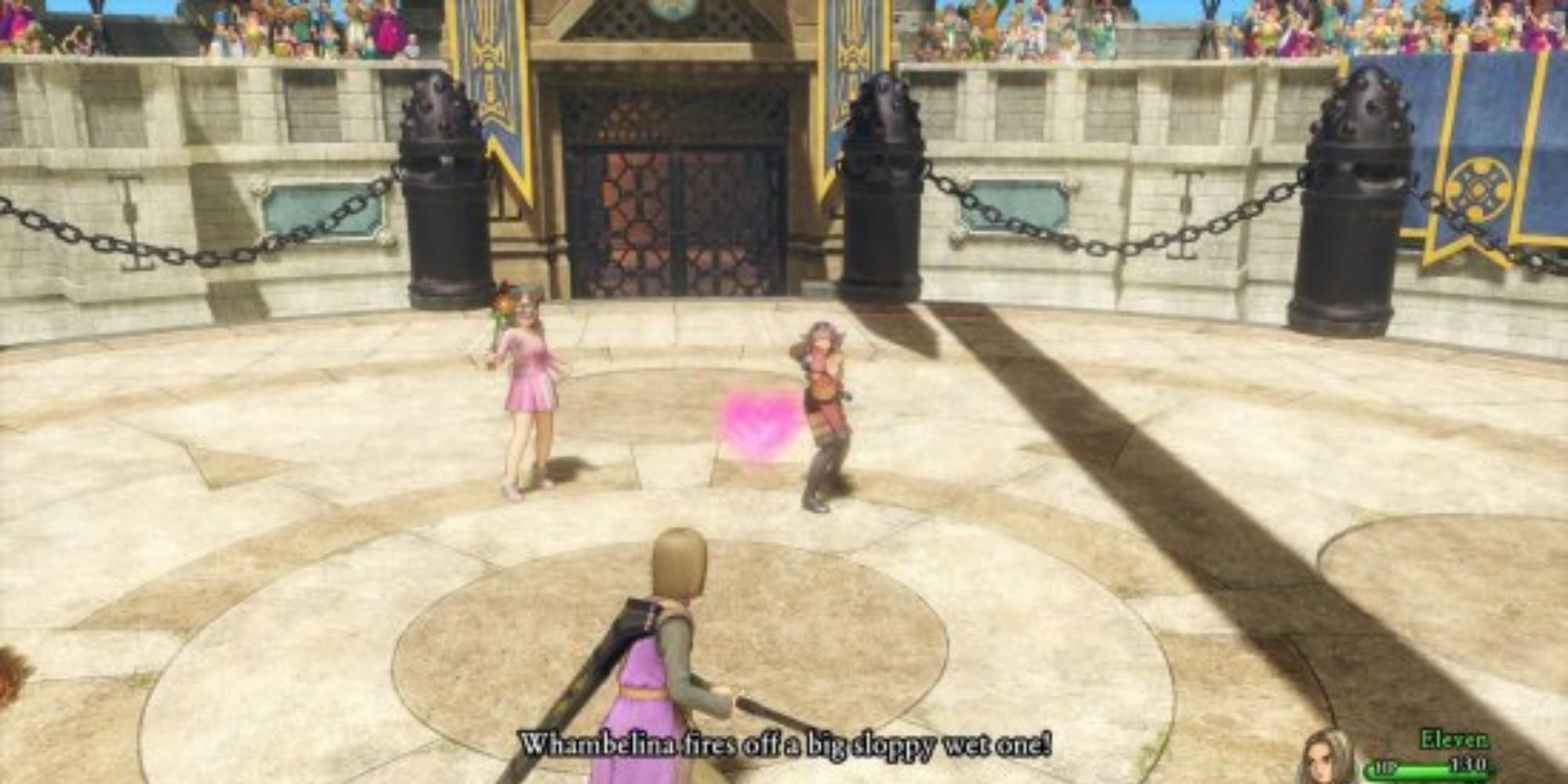 battle arena in Dragon Quest 11 S Echoes Of An Elusive Age 