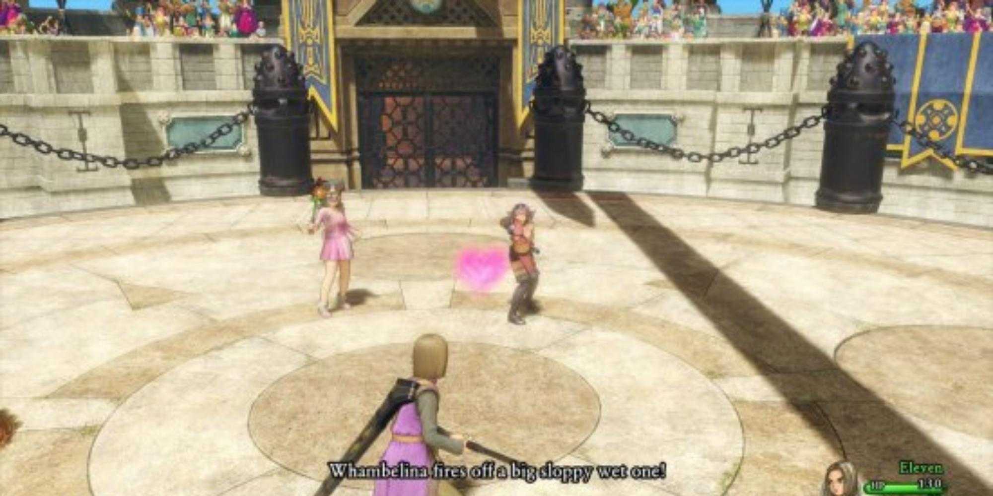 battle arena in Dragon Quest 11 S Echoes Of An Elusive Age